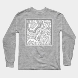 Light Gray Agate Long Sleeve T-Shirt